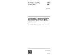 ISO 8567:2002, Cinematography - Maximum permissible area for subtitle on 35 mm and 16 mm motion-picture release prints - Position and dimensions