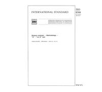 ISO 8588:1987, Sensory analysis -- Methodology -- A - not A test