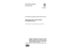 ISO 860:1996, Terminology work -- Harmonization of concepts and terms