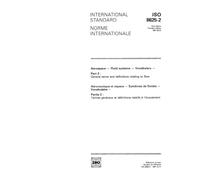 ISO 8625-2:1991, Aerospace - Fluid systems - Vocabulary - Part 2: General terms and definitions relating to flow