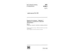 ISO 8780-2:1990, Pigments and extenders - Methods of dispersion for assessment of dispersion characteristics - Part 2: Dispersion using an oscillatory shaking machine