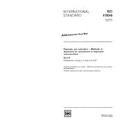ISO 8780-6:1990, Pigments and extenders - Methods of dispersion for assessment of dispersion characteristics - Part 6: Dispersion using a triple-roll mill