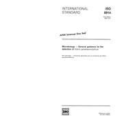 ISO 8914:1990, Microbiology -- General guidance for the detection of Vibrio parahaemolyticus