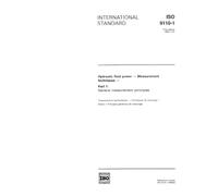 ISO 9110-1:1990, Hydraulic fluid power -- Measurement techniques -- Part 1: General measurement principles