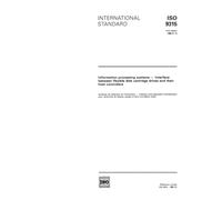 ISO 9315:1989, Information processing systems - Interface between flexible disk cartridge drives and their host controllers