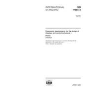 ISO 9355-2:1999, Ergonomic requirements for the design of displays and control actuators -- Part 2: Displays