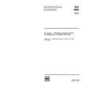 ISO 9359:1989, Air quality - Stratified sampling method for assessment of ambient air quality