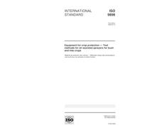 ISO 9898:2000, Equipment for crop protection - Test methods for air-assisted sprayers for bush and tree crops