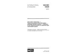 ISO/IEC 10028:1993, Information technology - Telecommunications and information exchange between systems - Definition of the relaying functions of a Network layer intermediate system