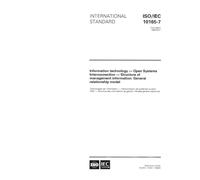 ISO/IEC 10165-7:1996, Information technology - Open Systems Interconnection - Structure of management information: General relationship model