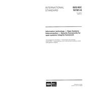 ISO/IEC 10181-6:1996, Information technology - Open Systems Interconnection - Security frameworks for open systems: Integrity framework