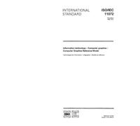 ISO/IEC 11072:1992, Information technology - Computer graphics - Computer Graphics Reference Model