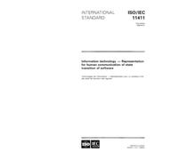 ISO/IEC 11411:1995, Information technology - Representation for human communication of state transition of software