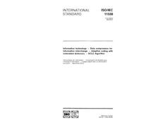 ISO/IEC 11558:1992, Information technology - Data compression for information interchange - Adaptive coding with embedded dictionary - DCLZ Algorithm