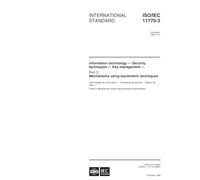 ISO/IEC 11770-3:1999, Information technology -- Security techniques -- Key management -- Part 3: Mechanisms using asymmetric techniques