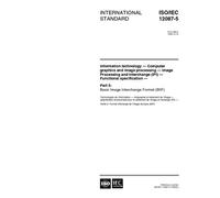 ISO/IEC 12087-5:1998, Information technology - Computer graphics and image processing - Image Processing and Interchange (IPI) - Functional ... Part 5: Basic Image Interchange Format (BIIF)