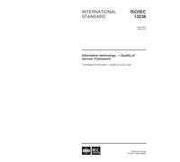 ISO/IEC 13236:1998, Information technology - Quality of service: Framework