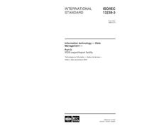 ISO/IEC 13238-3:1998, Information technology - Data Management - Part 3: IRDS export/import facility