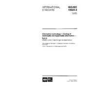 ISO/IEC 13522-3:1997, Information technology - Coding of multimedia and hypermedia information - Part 3: MHEG script interchange representation