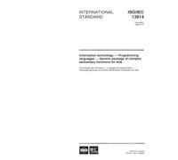 ISO/IEC 13814:1998, Information technology - Programming languages - Generic package of complex elementary functions for Ada