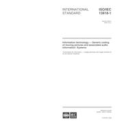 ISO/IEC 13818-1:2000, Information technology -- Generic coding of moving pictures and associated audio information: Systems -- Part 1: