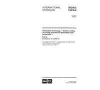 ISO/IEC 13818-6:1998, Information technology - Generic coding of moving pictures and associated audio information - Part 6: Extensions for DSM-CC