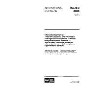 ISO/IEC 13866:1995, Information technology - Telecommunications and information exchange between systems - Private Integrated Services Network - ... - Call completion supplementary services