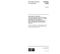 ISO/IEC 13868:2003, Information technology - Telecommunications and information exchange between systems - Private Integrated Services Network ... Name identification supplementary services