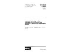 ISO/IEC 13963:1995, Information technology - Data interchange on 90 mm optical disk cartridges - Capacity: 230 megabytes per cartridge