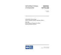 ISO/IEC 14776-222:2005, Information technology - Small Computer System Interface (SCSI) - Part 222: Fibre Channel Protocol for SCSI, Second Version (FCP-2)