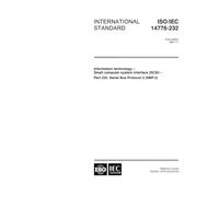 ISO/IEC 14776-232:2001, Information technology - Small Computer System Interface (SCSI) - Part 232: Serial bus protocol-2 (SBP-2)