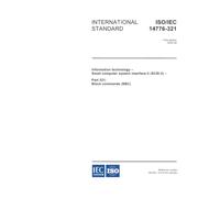 ISO/IEC 14776-321:2002, Information technology - Small Computer System Interface-3 (SCSI-3) - Part 321: SCSI-3 Block Commands (SBC)