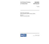 ISO/IEC 14776-331:2002, Information technology - Small Computer System Interface (SCSI) - Part 331: Stream Commands (SSC)