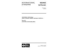 ISO/IEC 14776-341:2000, Information technology -- Small Computer System Interface-3 (SCSI-3) -- Part 341: Controller Commands (SCC)
