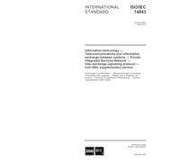 ISO/IEC 14843:2003, Information technology - Telecommunications and information exchange between systems - Private Integrated Services Network ... protocol Call Offer supplementary service