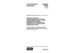ISO/IEC 15049:1997, Information technology - Telecommunications and information exchange between systems - Private Integrated Services Network - ... - Advice of charge supplementary services