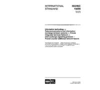 ISO/IEC 15056:1997, Information technology - Telecommunications and information exchange between systems - Private Integrated Services Network - ... - Transit counter additional network feature