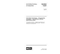 ISO/IEC 15291:1999, Information technology -- Programming languages -- Ada Semantic Interface Specification (ASIS)