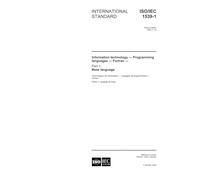 ISO/IEC 1539-1:2004, Information technology - Programming languages - Fortran - Part 1: Base language