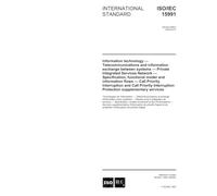 ISO/IEC 15991:2003, Information technology - Telecommunications and information exchange between systems - Private Integrated Services Network ... Interruption and Call Priority Interruption