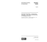 ISO/IEC 18009:1999, Information technology -- Programming languages -- Ada: Conformity assessment of a language processor