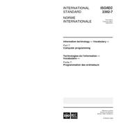 ISO/IEC 2382-7:2000, Information technology -- Vocabulary -- Part 7: Computer programming