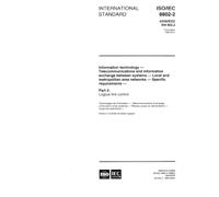 ISO/IEC 8802-2:1998, Information technology - Telecommunications and information exchange between systems - Local and metropolitan area networks - Specific requirements - Part 2: Logical link control
