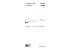 ISO/IEC 8806-4:1991, Information technology - Computer graphics - Graphical Kernel System for Three Dimensions (GKS-3D) language bindings - Part 4: C