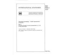 ISO/IEC 9282-1:1988, Information processing - Coded representation of pictures - Part 1: Encoding principles for picture representation in a 7-bit or 8-bit environment