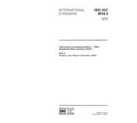 ISO/IEC 9314-3:1990, Information processing systems - Fibre distributed Data Interface (FDDI) - Part 3: Physical Layer Medium Dependent (PMD)