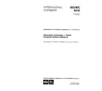 ISO/IEC 9316:1995, Information technology - Small Computer System Interface-2