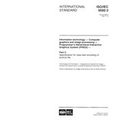 ISO/IEC 9592-3:1997, Information technology - Computer graphics and image processing - Programmers Hierarchical Interactive Graphics System (PHIGS) - ... for clear-text encoding of archive file'