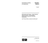 ISO/IEC 9594-8:2001, Information technology - Open Systems Interconnection - The Directory: Public-key and attribute certificate frameworks