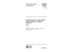 ISO/IEC 9636-2:1991, Information technology - Computer graphics - Interfacing techniques for dialogues with graphical devices (CGI) - Functional specification - Part 2: Control